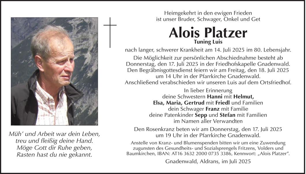 Alois Platzer