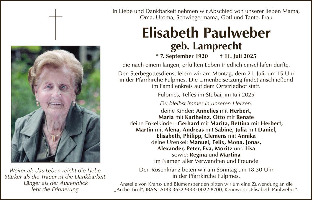 Elisabeth Paulweber