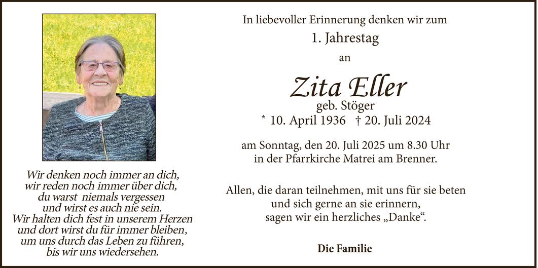 Zita Eller Bild