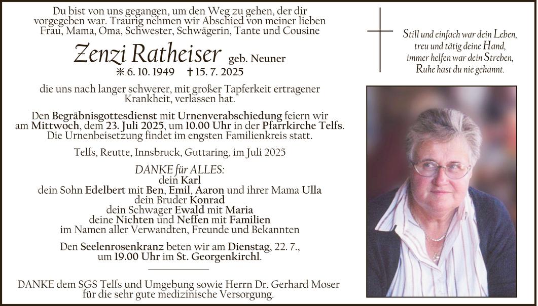 Zenzi Ratheiser Bild
