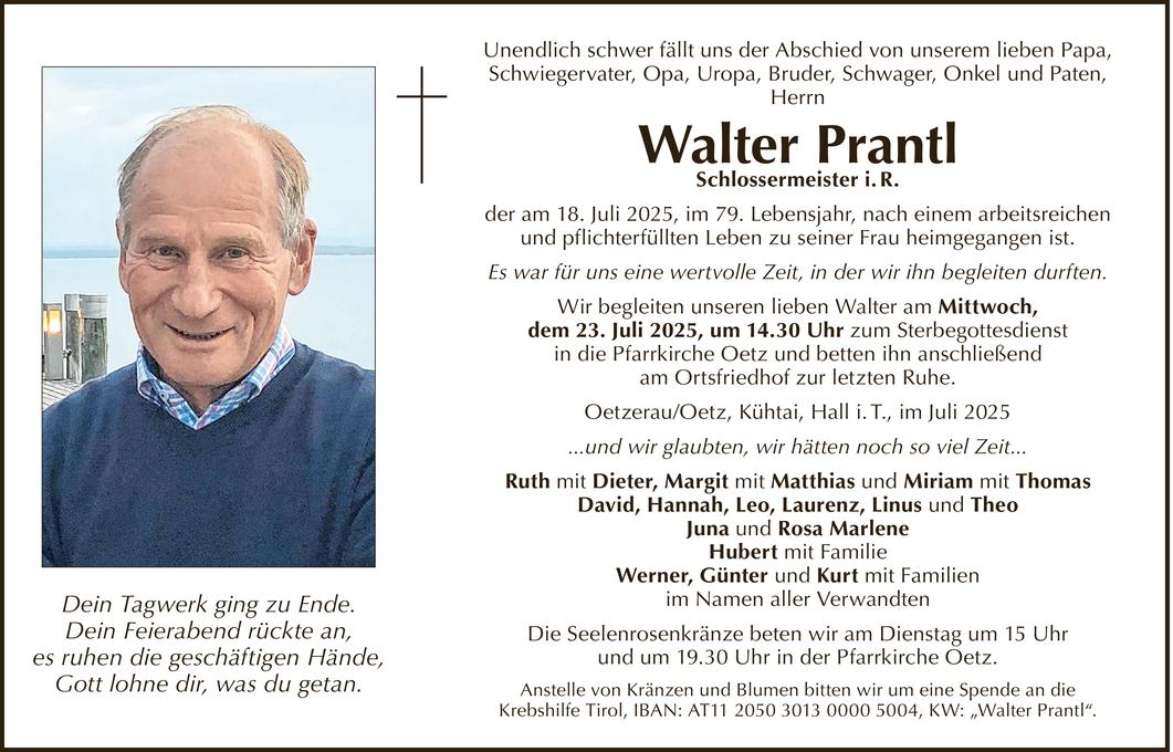 Walter Prantl Bild