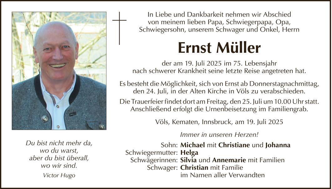 Ernst Müller Bild