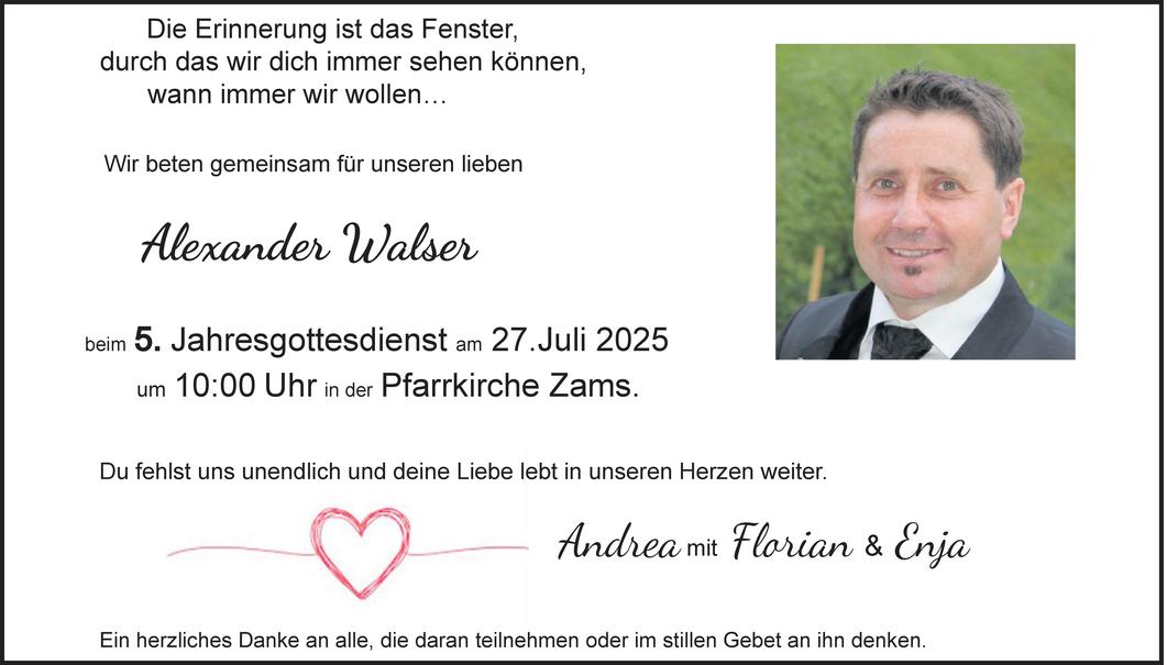 Alexander  Walser Bild