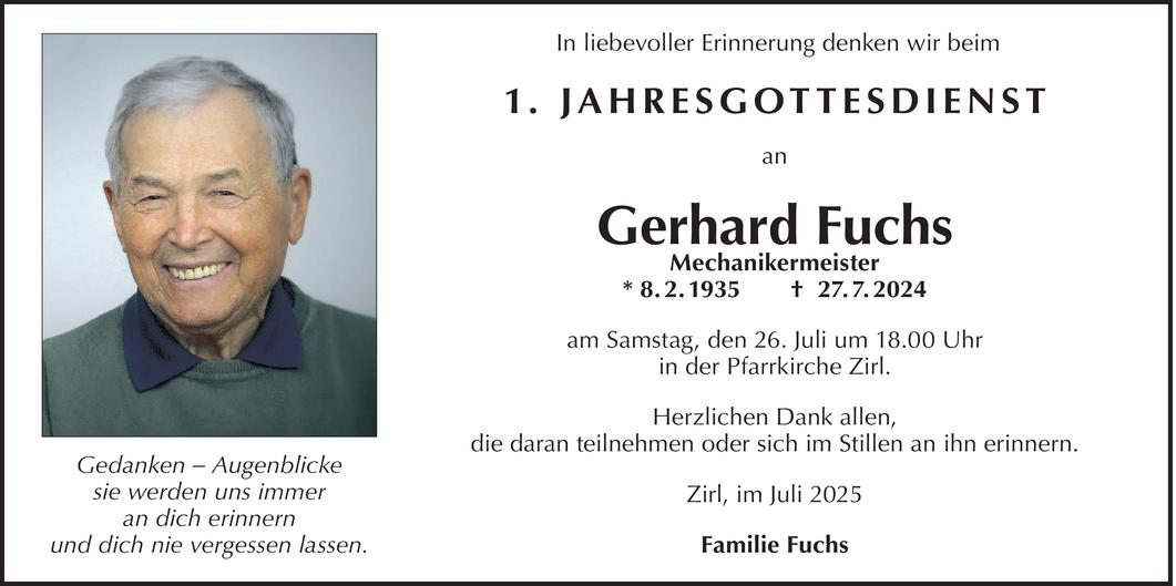 Gerhard Fuchs Bild