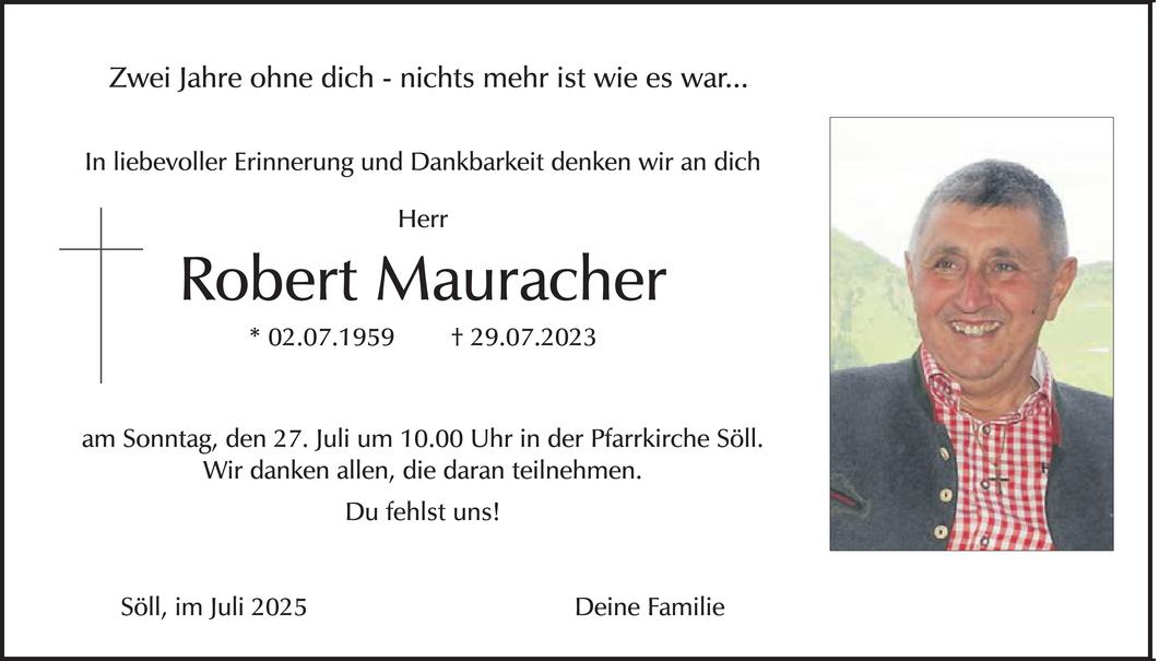 Robert Mauracher