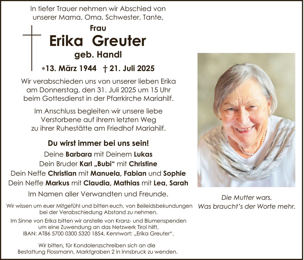 Erika Greuter