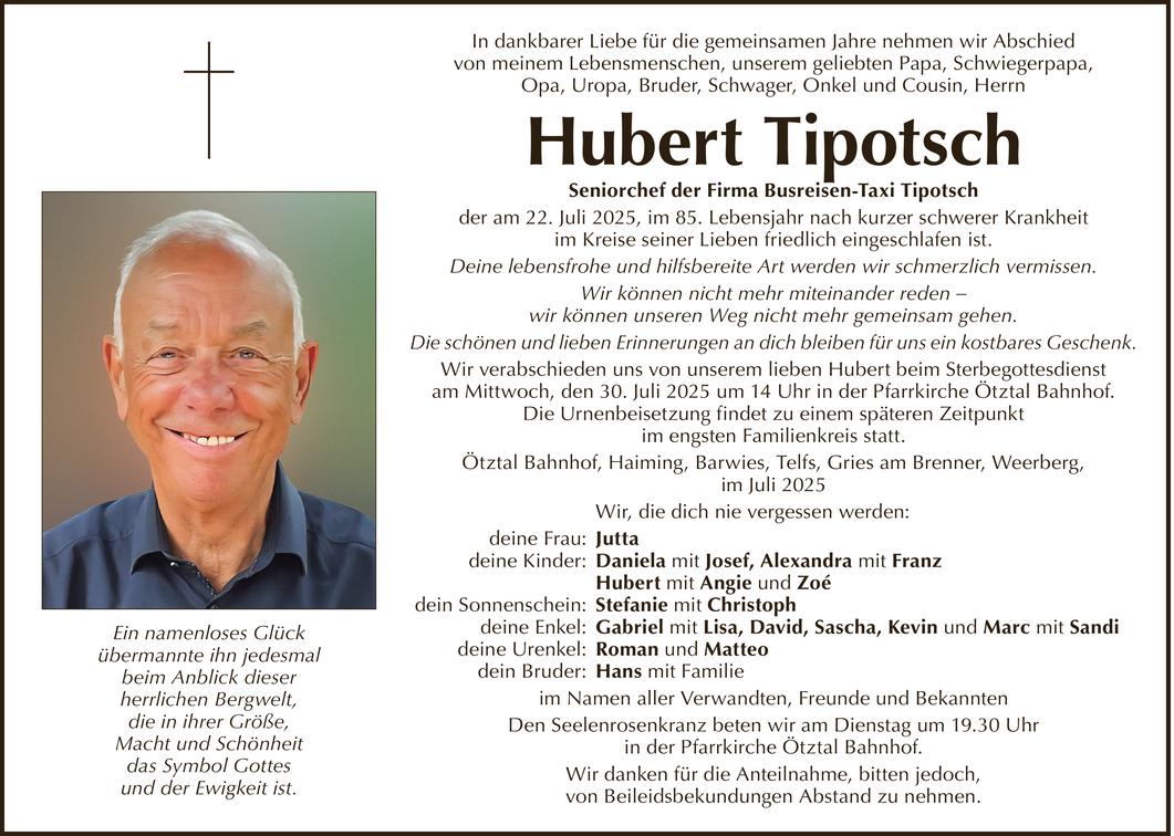 Hubert Tipotsch Bild