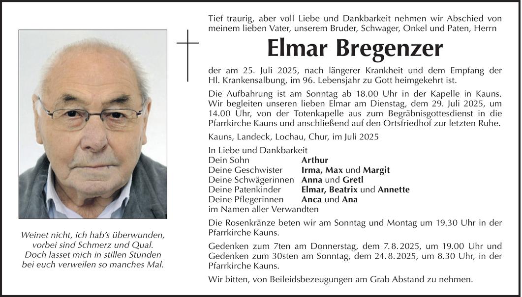 Elmar Bregenzer Bild