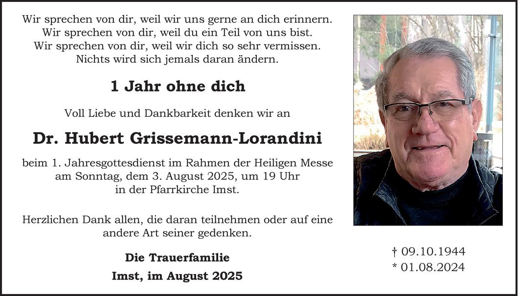 Hubert Grissemann-Lorandini Bild