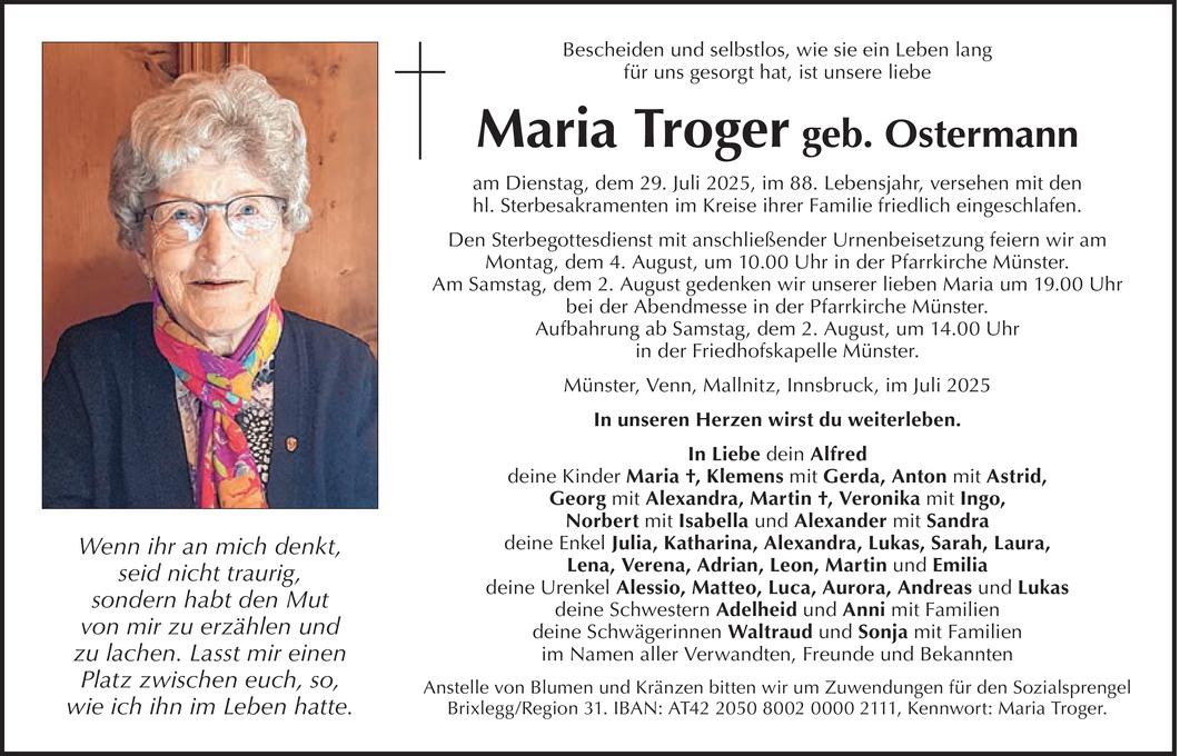 Maira Troger Bild
