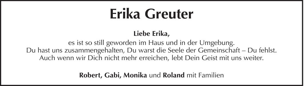 Erika Greuter Bild