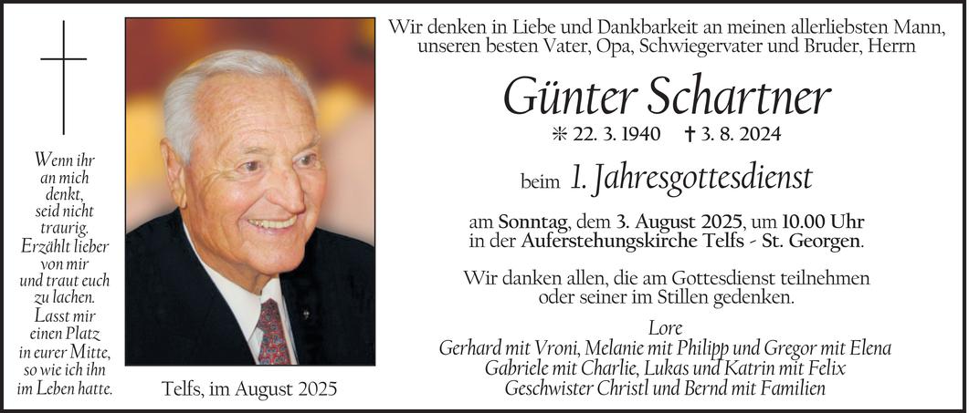 Günter Schartner Bild