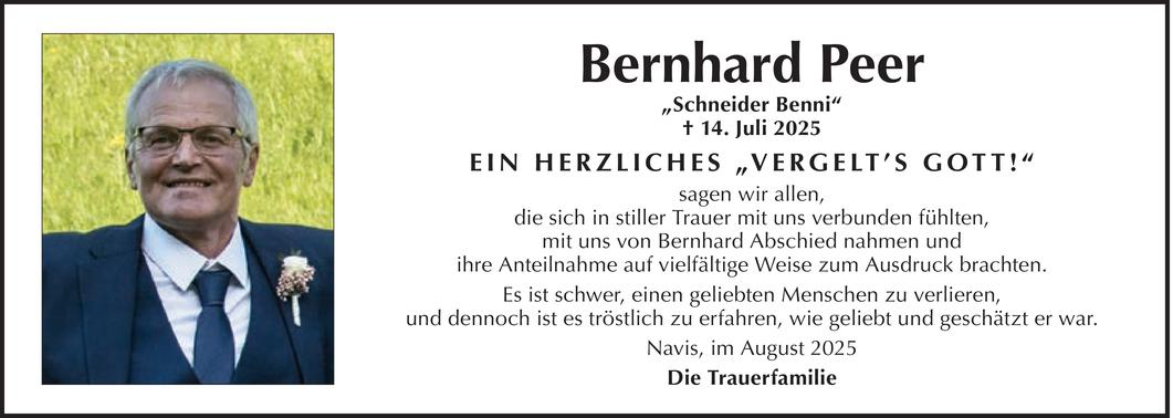 Bernhard Peer