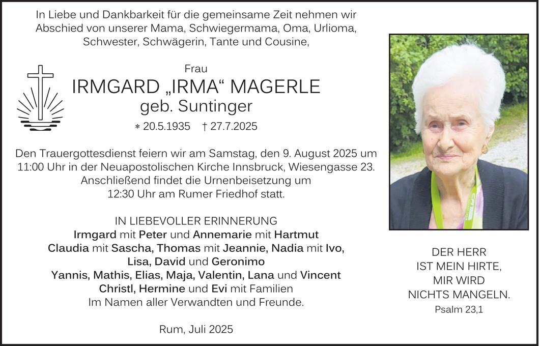 Irmgard Magerle