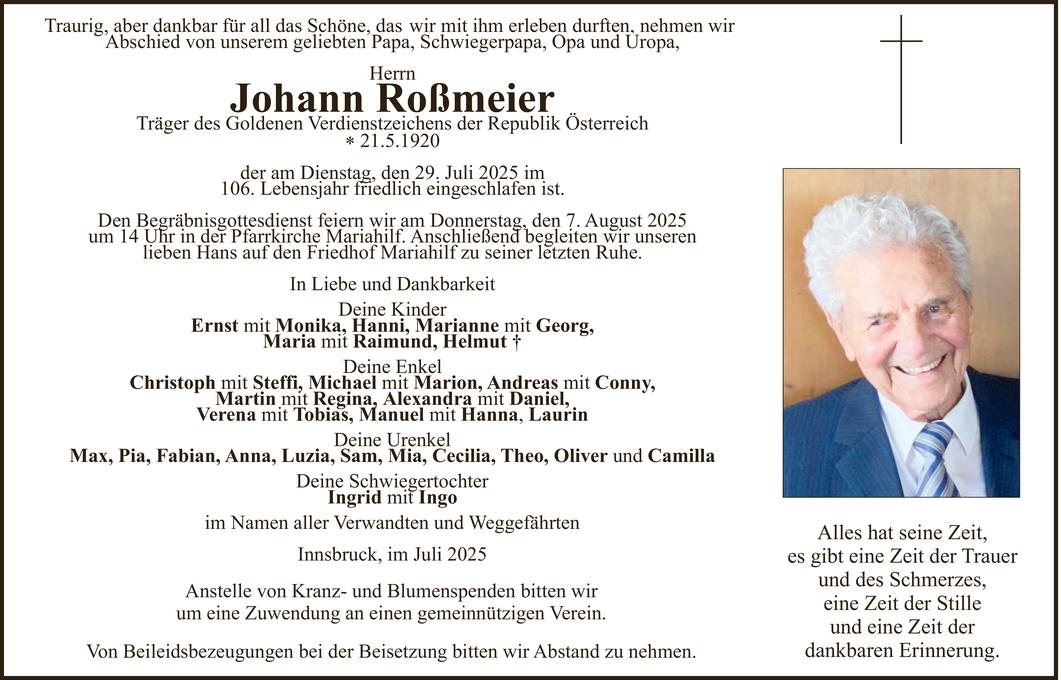 Johann Roßmeier