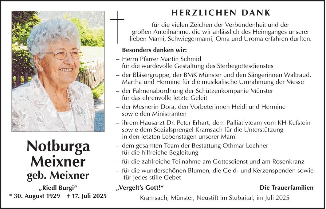 Notburga Meixner