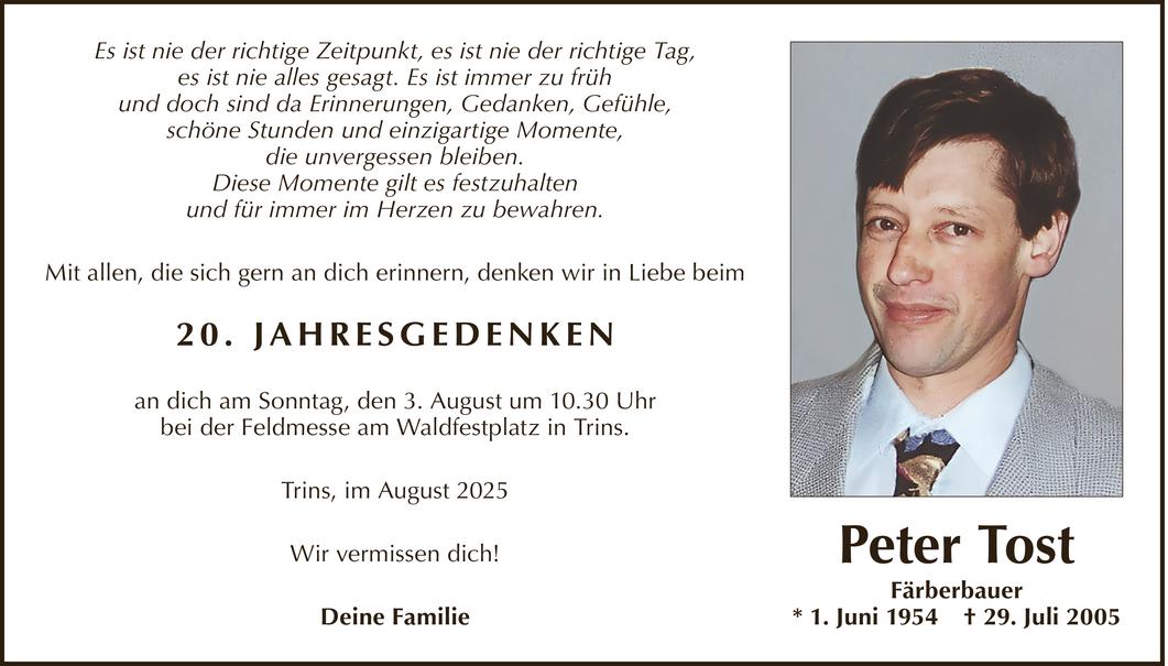 Peter Tost