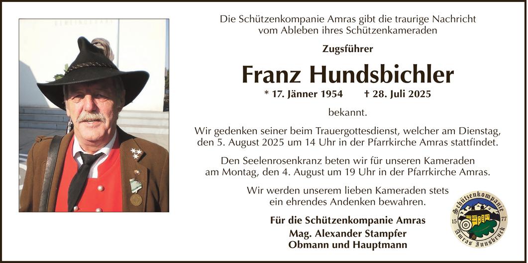 Franz Hundsbichler