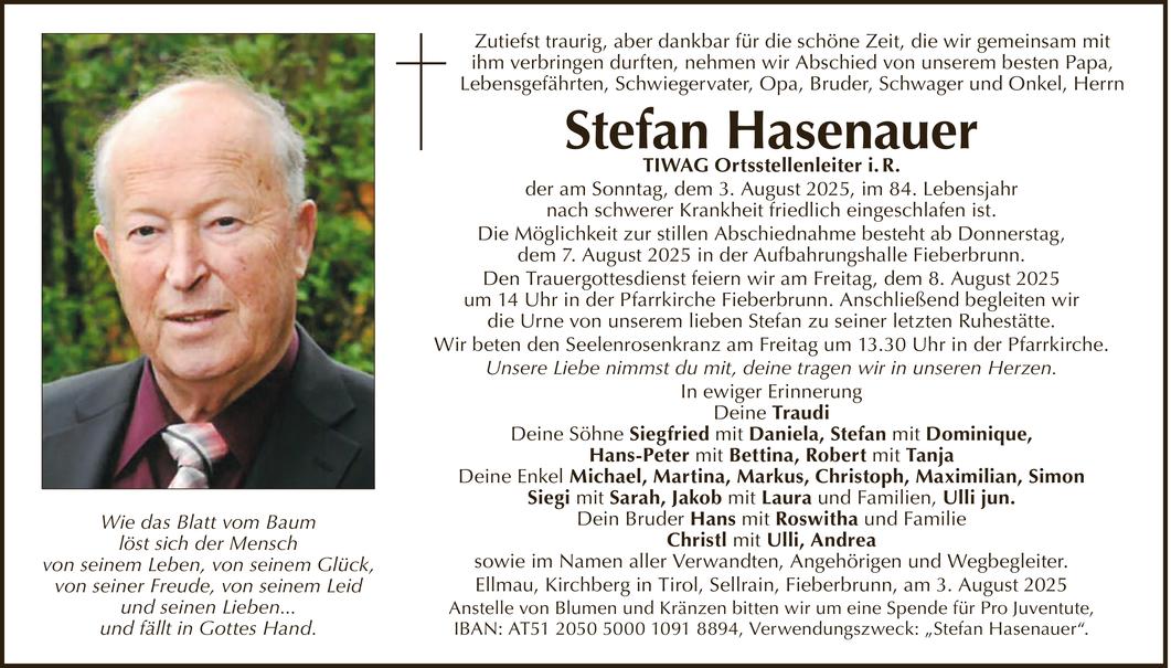 Stefan Hasenauer Bild