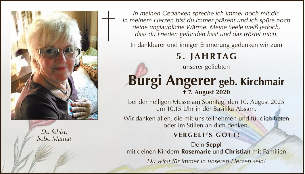 Burgi Angerer Bild