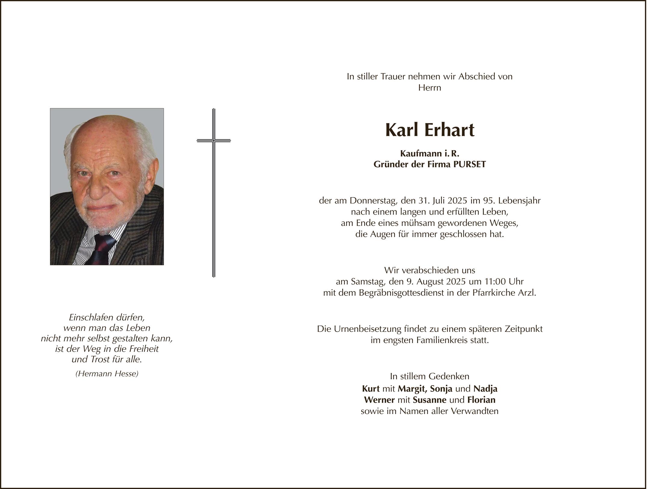 Karl Erhart Bild