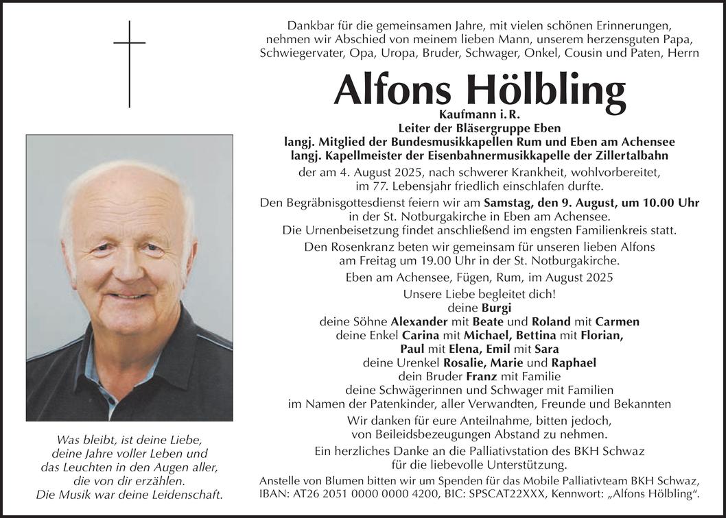 Alfons Hölbling Bild