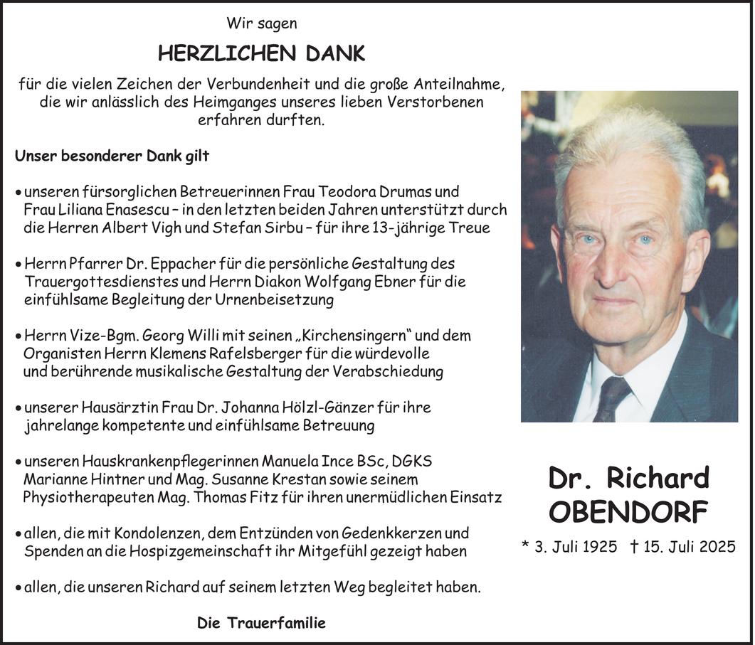 Richard Obendorf Bild