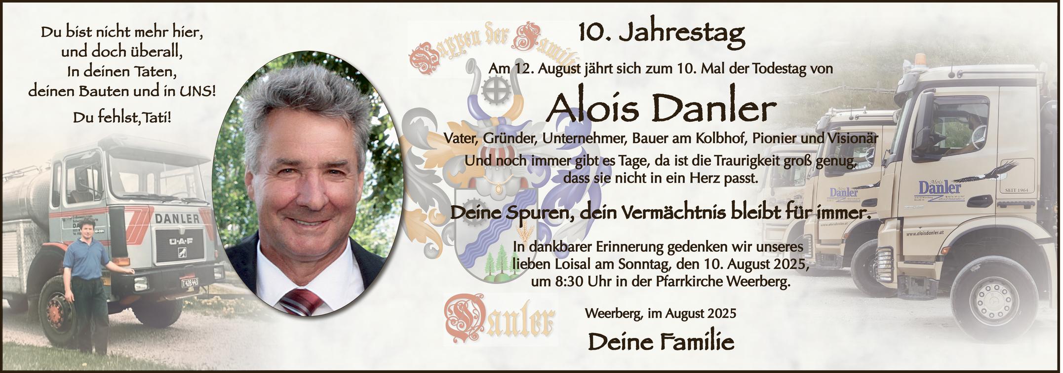 Alois Danler Bild