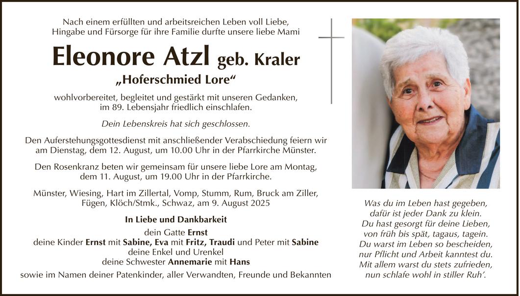 Eleonore Atzl Bild