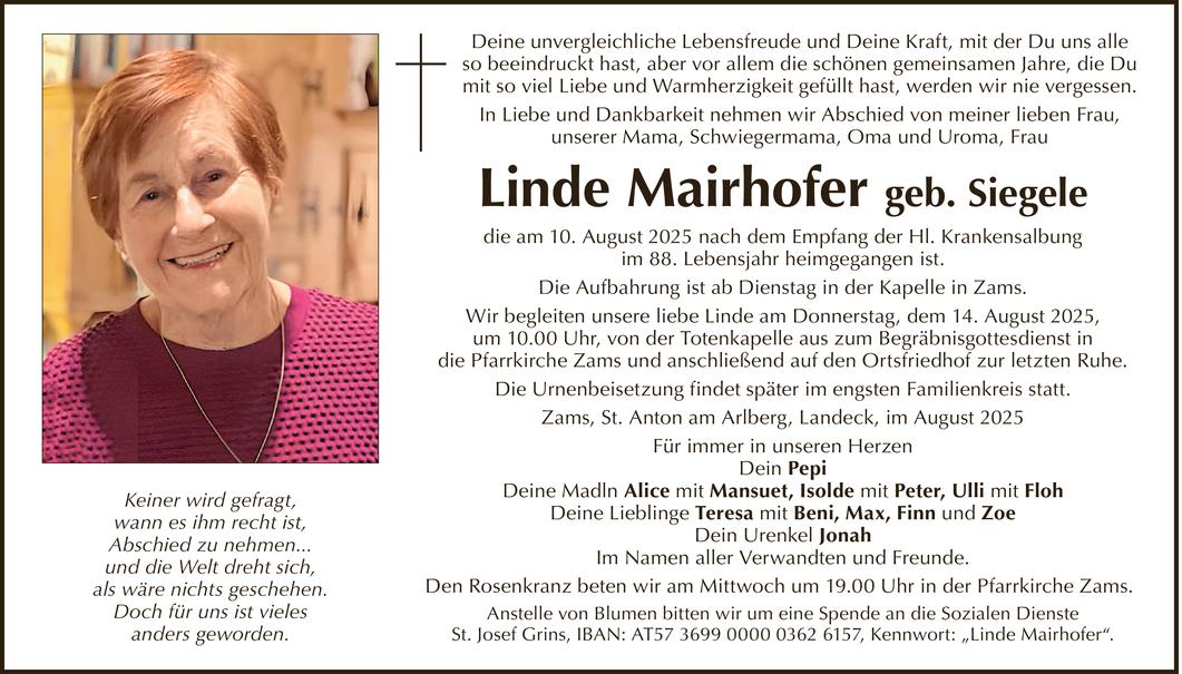 Linde Mairhofer Bild