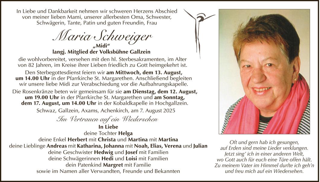 Maria Schweiger Bild