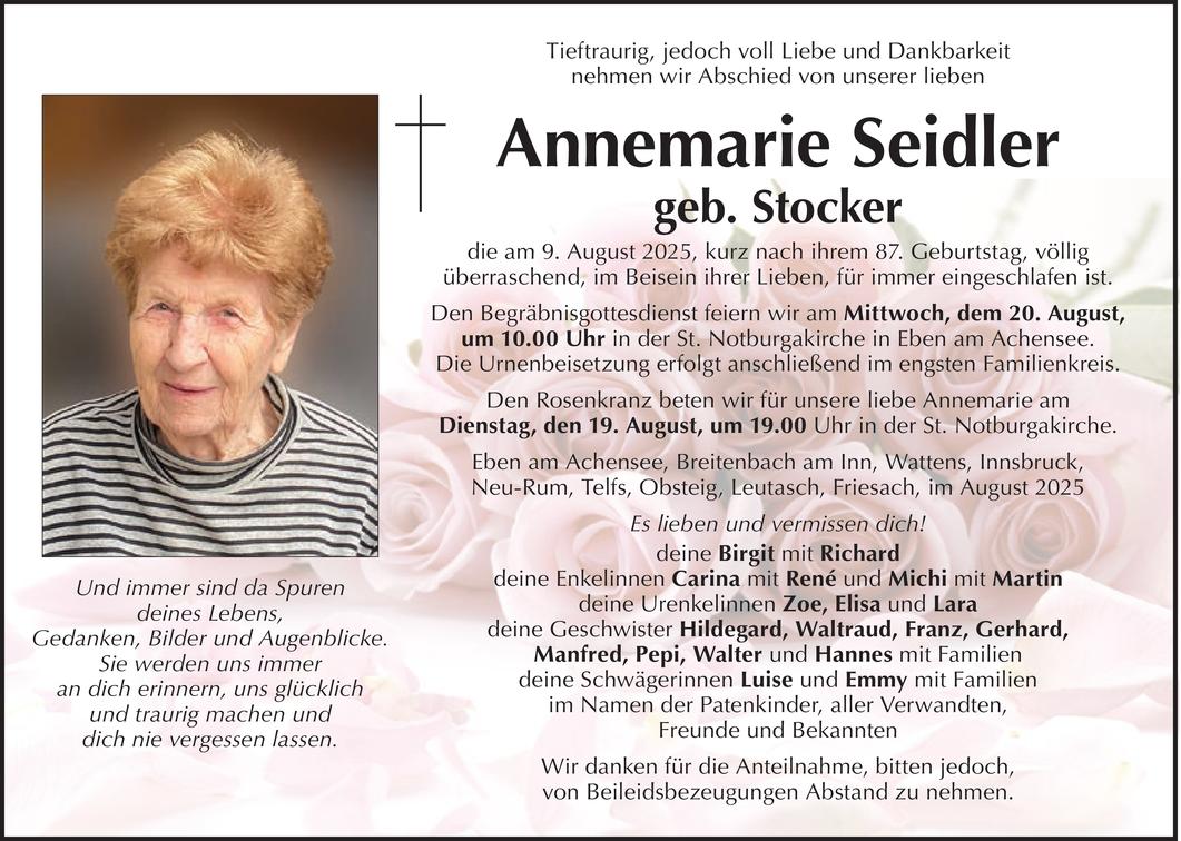 Annemarie Seidler Bild