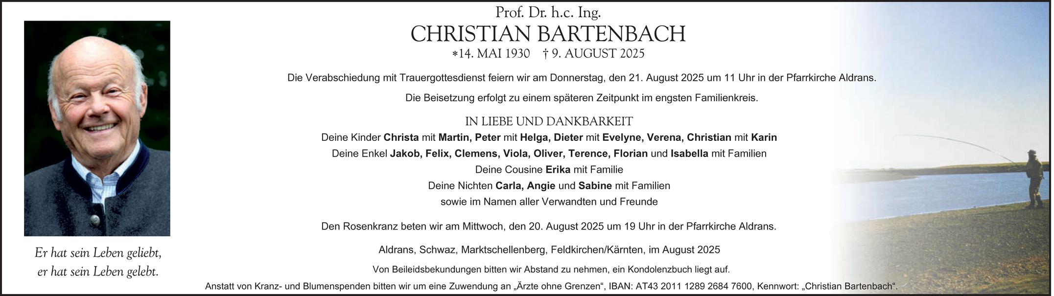 Christian Bartenbach Bild