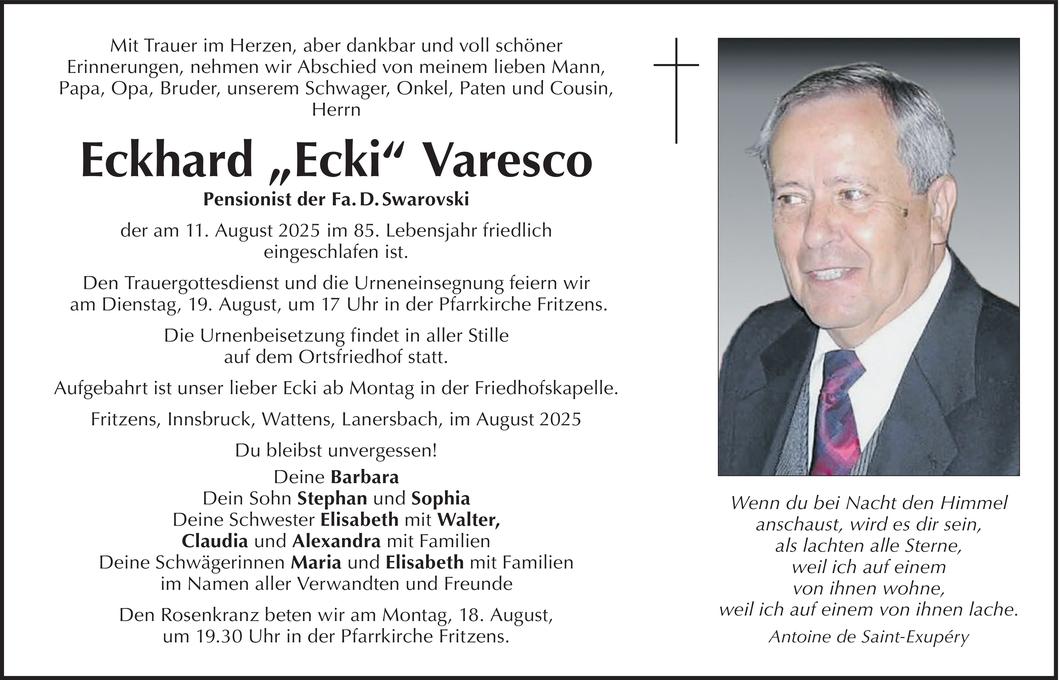Eckhard Varesco Bild
