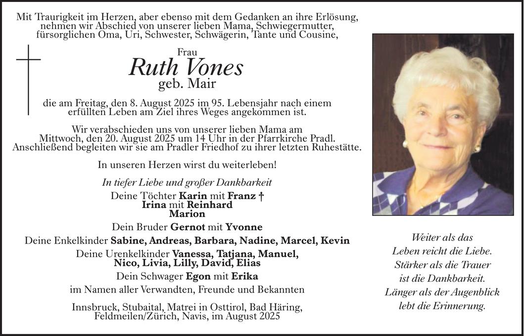 Ruth Vones Bild