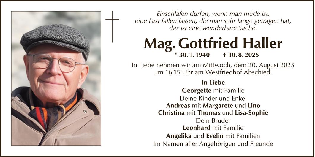 Gottfried Haller Bild