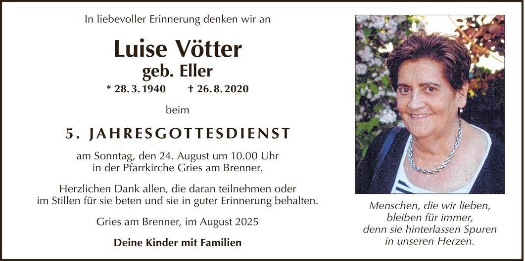 Luise Vötter Bild