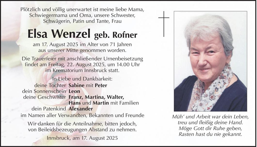 Elsa Wenzel Bild