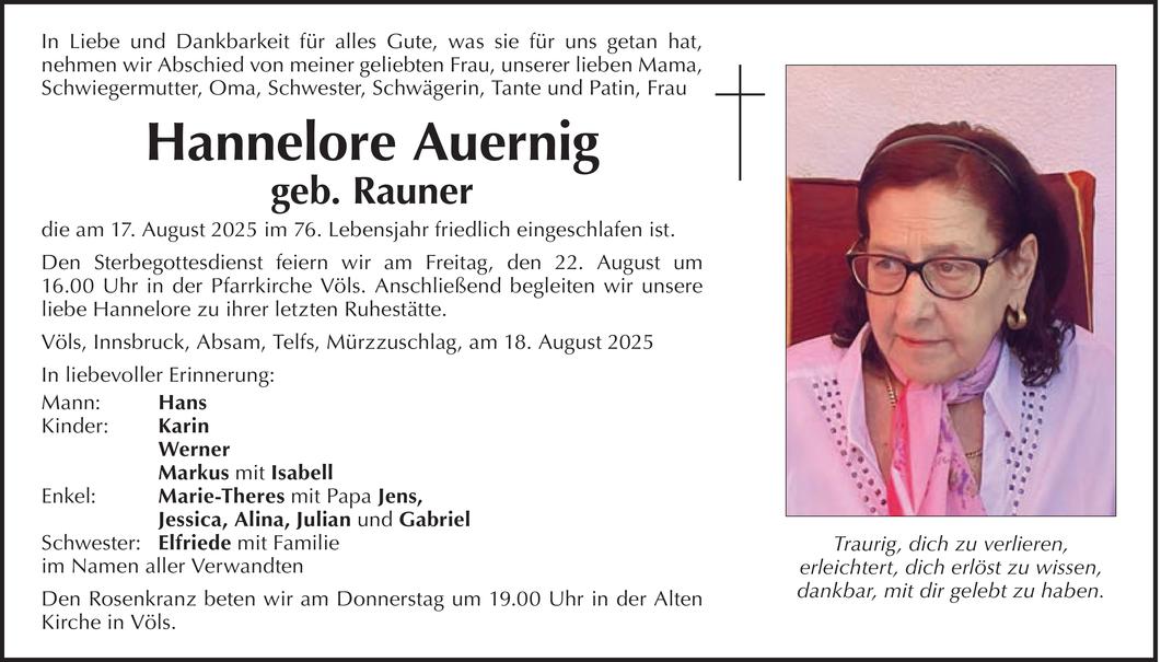 Hannelore Auernig Bild