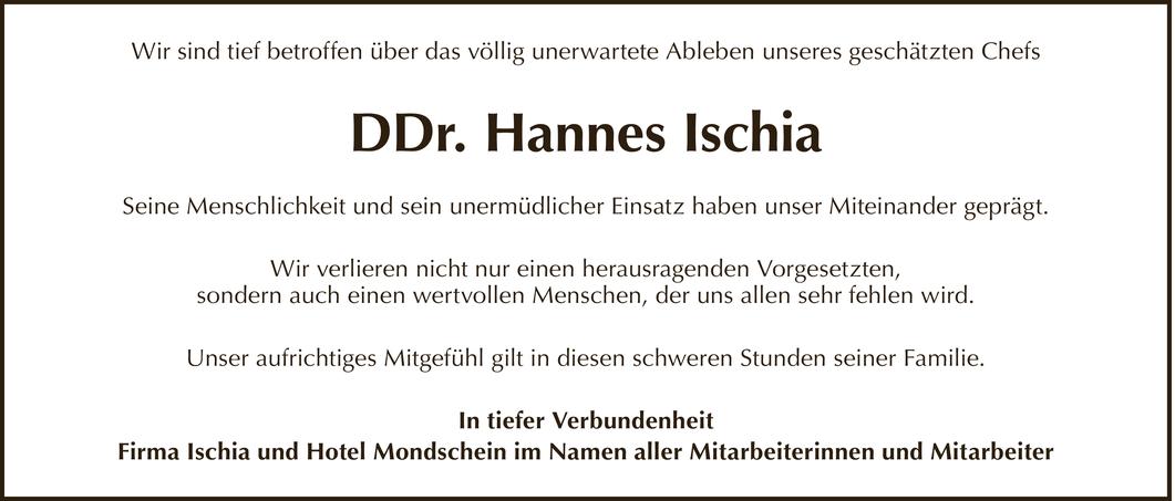 Hannes Ischia Bild