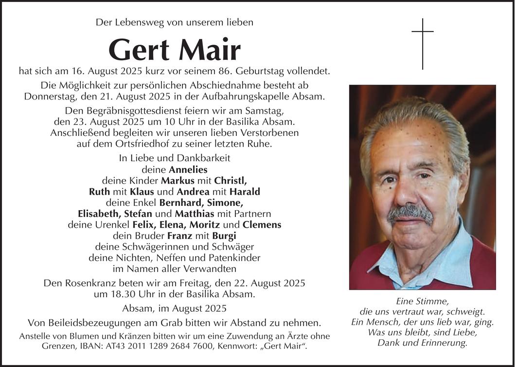 Gert Mair Bild