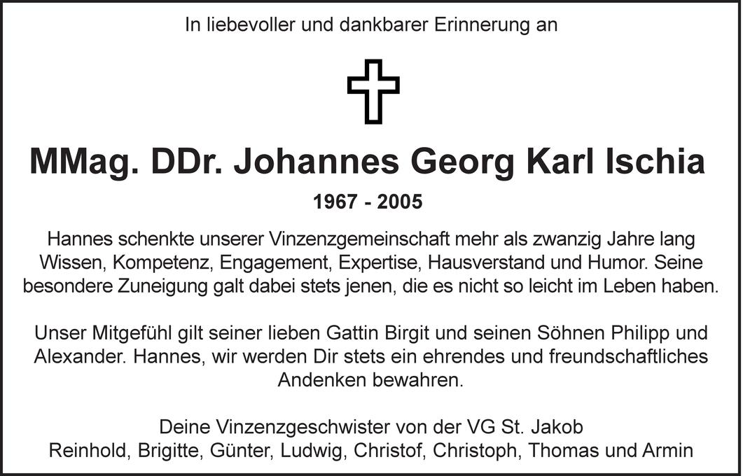 Johannes Georg Karl Ischia Bild