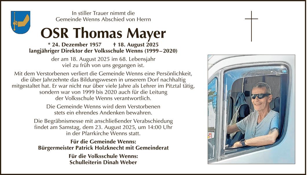 Thomas Mayer Bild