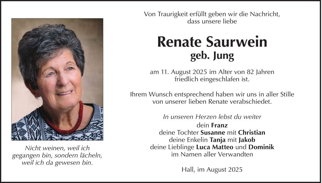 Renate Saurwein Bild