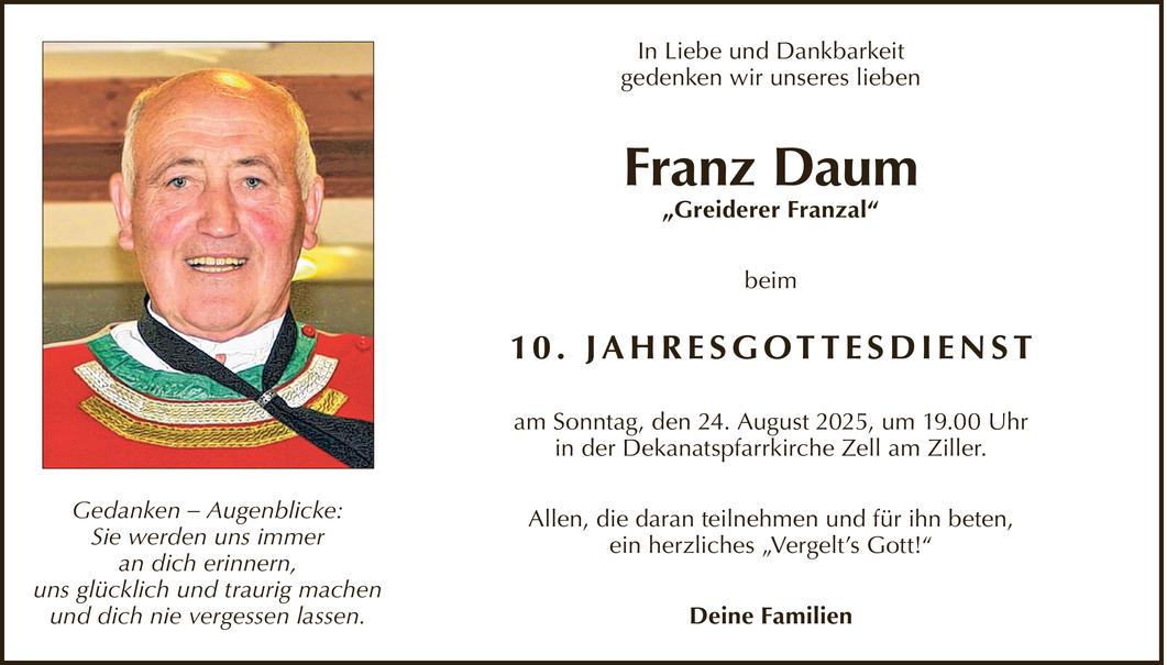Franz Daum Bild
