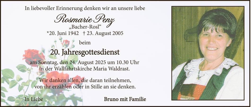 Rosmarie Penz Bild