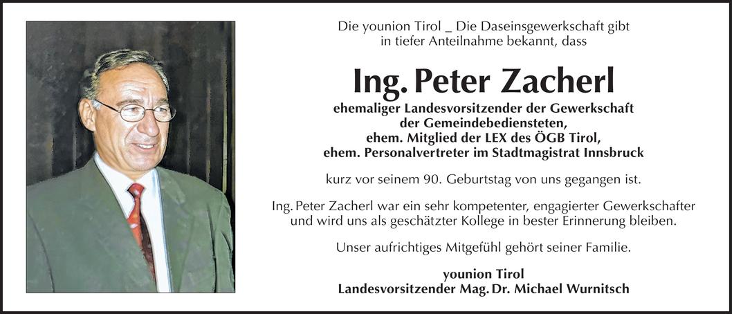 Peter Zacherl Bild