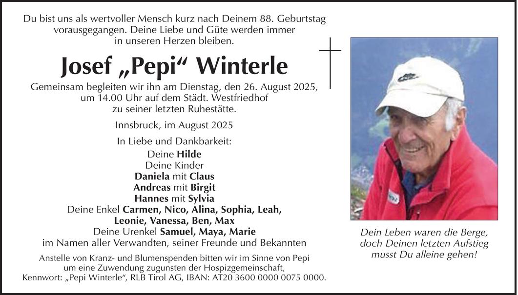 Josef Winterle Bild