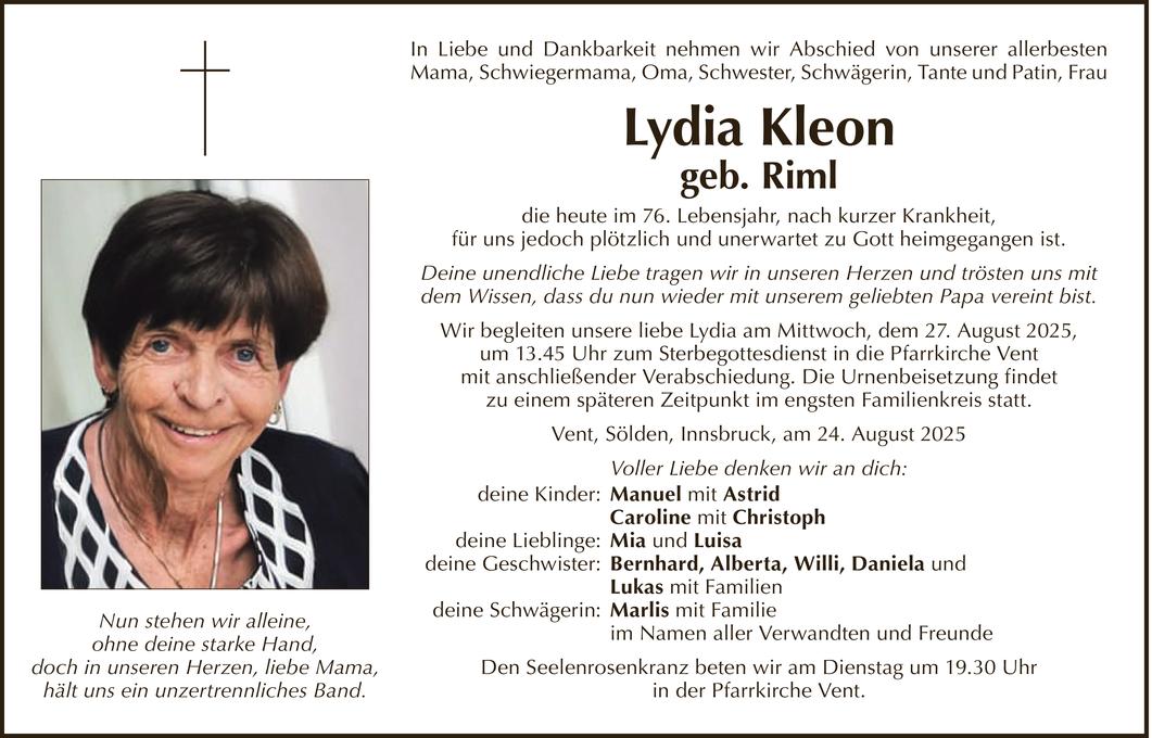 Lydia Kleon Bild