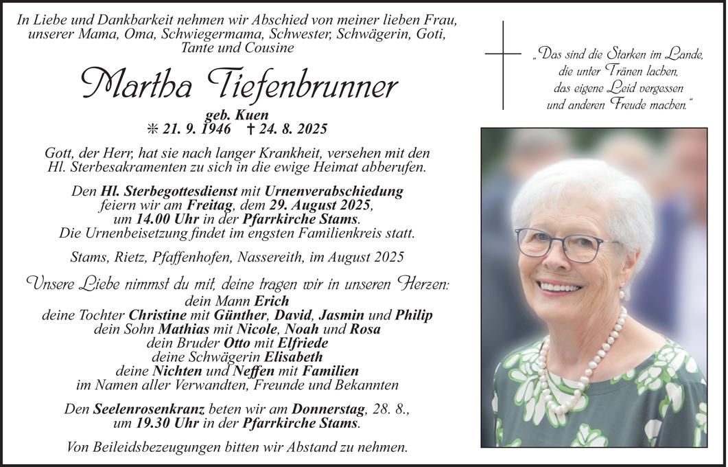Martha Tiefenbrunner Bild
